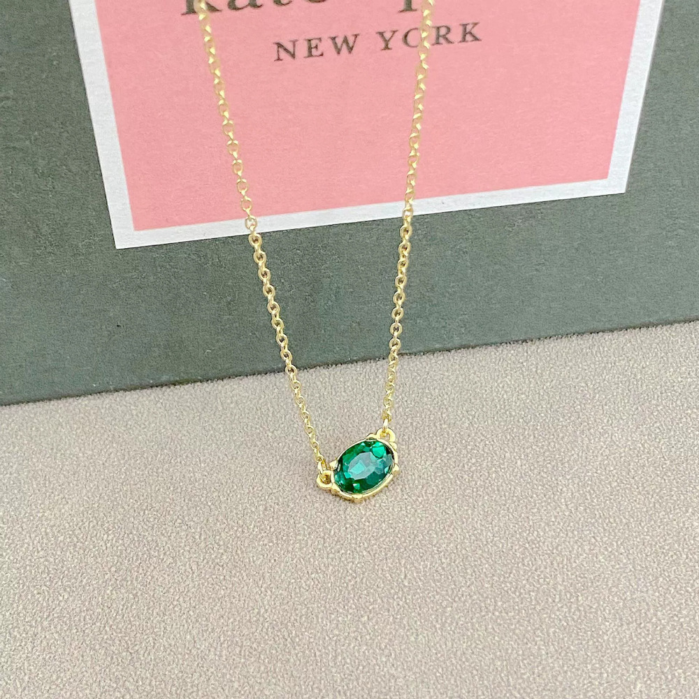 kate spade Green CZ Choker